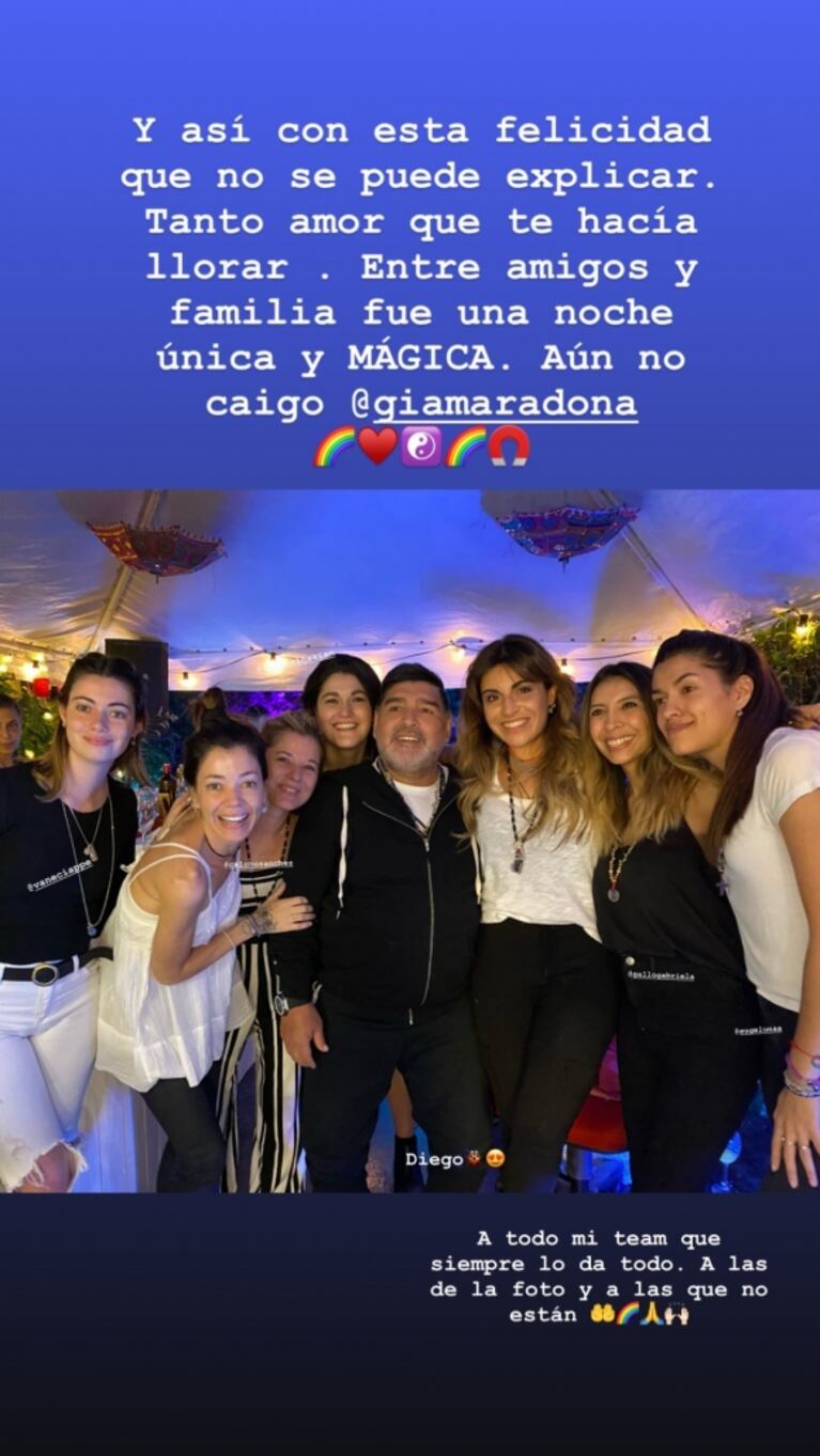 El sorpresivo reencuentro de Diego Maradona con Dalma, Gianinna y Claudia Villafañe, tras años de disputa judicial