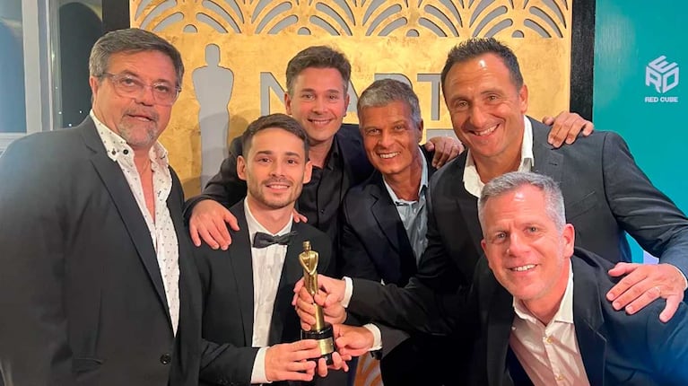 El staff de TN Deportivo ganó el Martín F ierro (Foto: Instagram TN Deportivo)