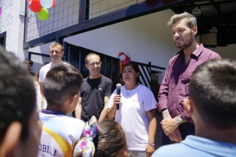 ¡El sueño se hizo realidad! Marcelo Tinelli inauguró el comedor Pequeños Gigantes en Bolivar