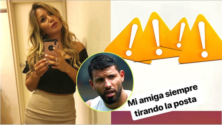 El sugerente mensaje de La Princesita Karina... ¿dedicado al Kun Agüero? (Foto: Captura de Instagram Stories, Instagram y Web)