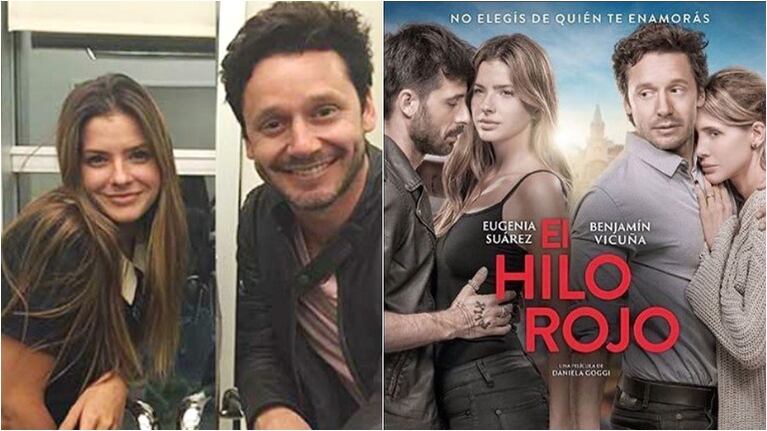 El sugerente mensaje del afiche de la película de la China y Vicuña. Foto: Instagram/ Web