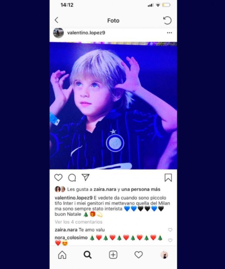 El sugerente posteo de Maxi López, luego de que Wanda Nara contara que su hijo mayor es del equipo de Icardi