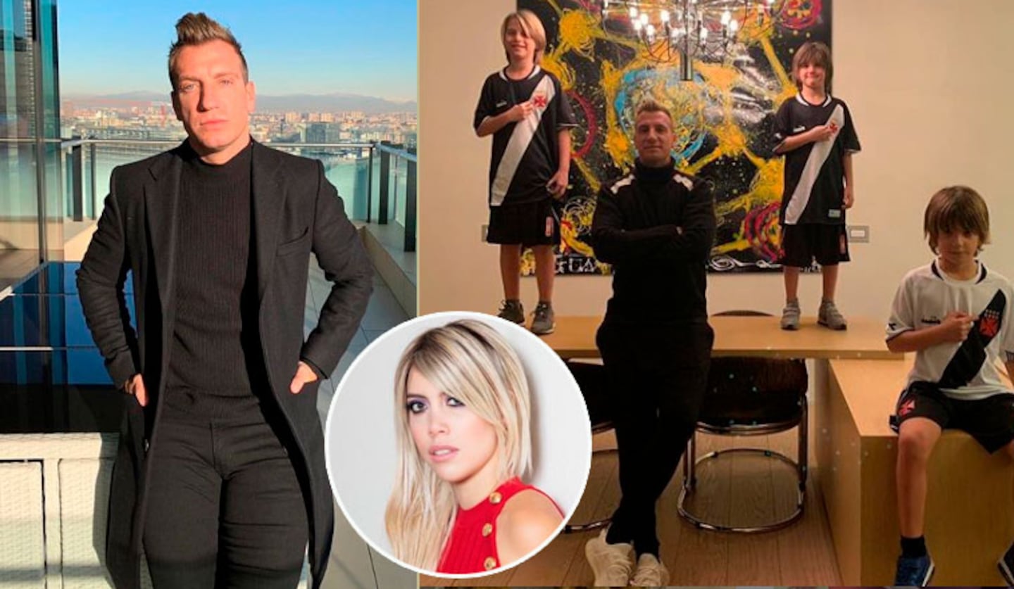 El sugerente posteo de Maxi López, luego de que Wanda Nara contara que su hijo mayor es del equipo de Icardi