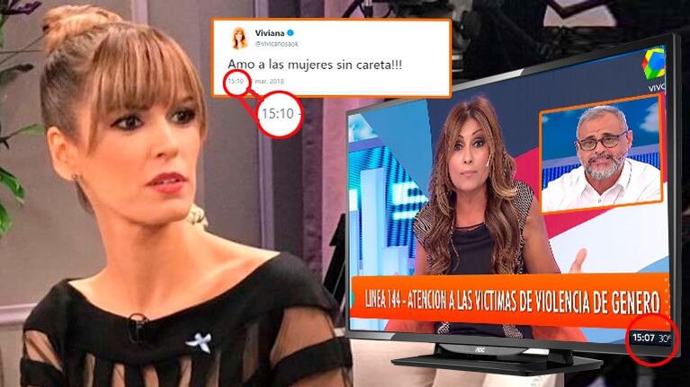 El sugerente tweet de Viviana Canosa 