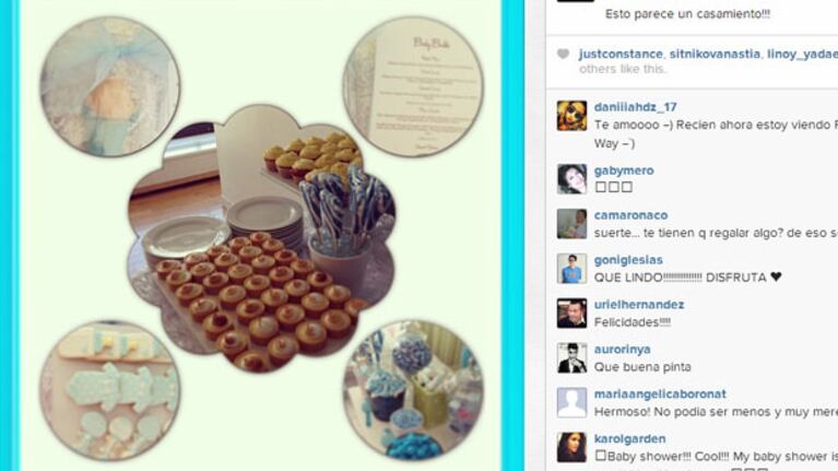 El súper baby shower de Luisana en Canadá (Foto: Instagram).
