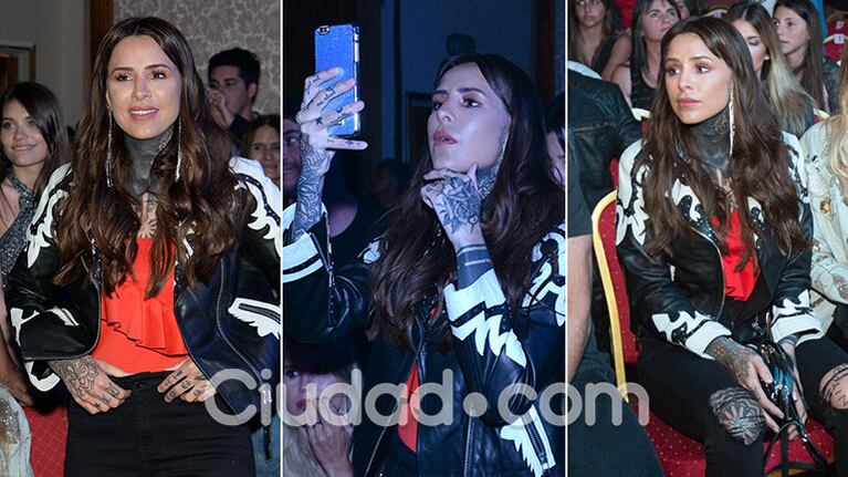 El súper look de Cande Tinelli en el show de Lali Espósito en Punta del Este. (Foto: GM Press)