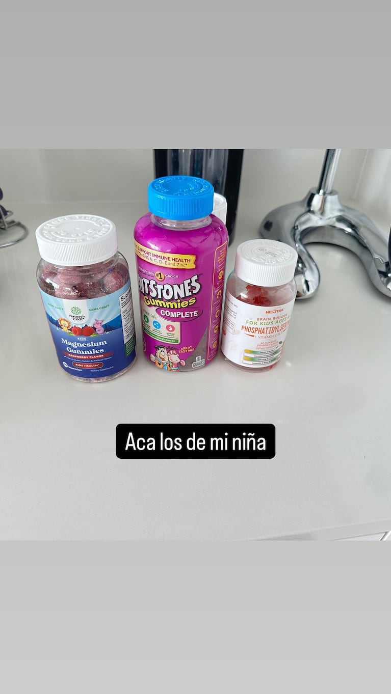 El suplemento vitamínico de Matilda Salazar.