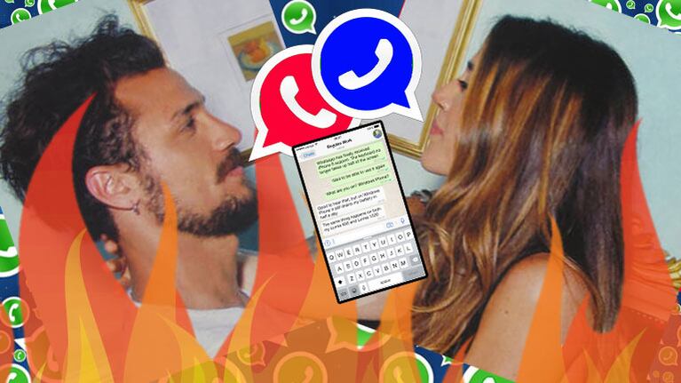 El supuesto escandaloso chat de Jimena Barón y Daniel Osvaldo: ¿tras esta conversación se separaron?