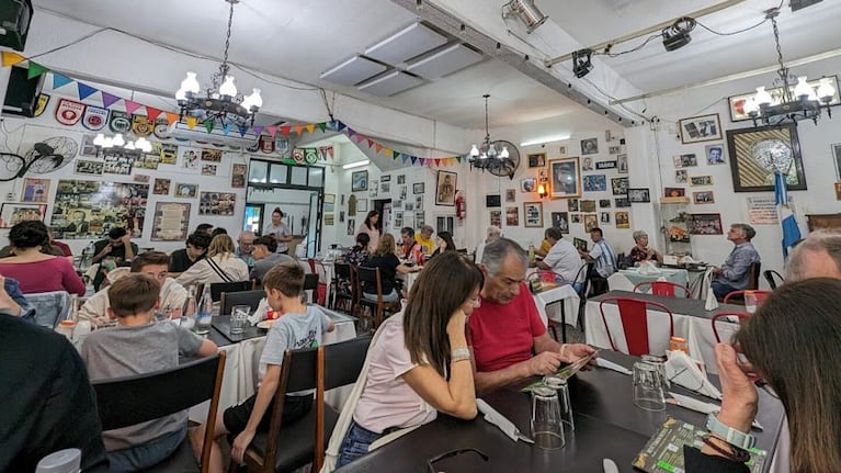 El Tábano, bodegón de club de barrio en el que comía el Polaco Goyeneche. Foto: Cucinare TV