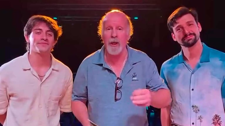 El Tano Pasman, Andy Olivera y Bautista Amestoy protagonizan "Un hincha como vos" (Foto: Instagram @hinchacomovos)