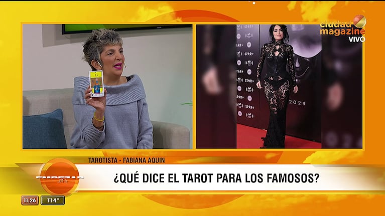 El tarot sobre Lali Espósito y Pedro Rosemblat.