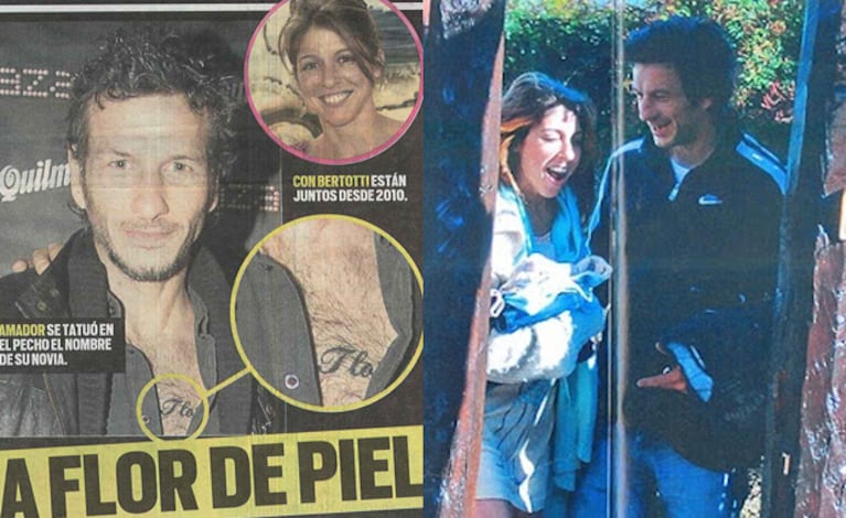El tatuaje de Federico Amador. (Foto: Muy)