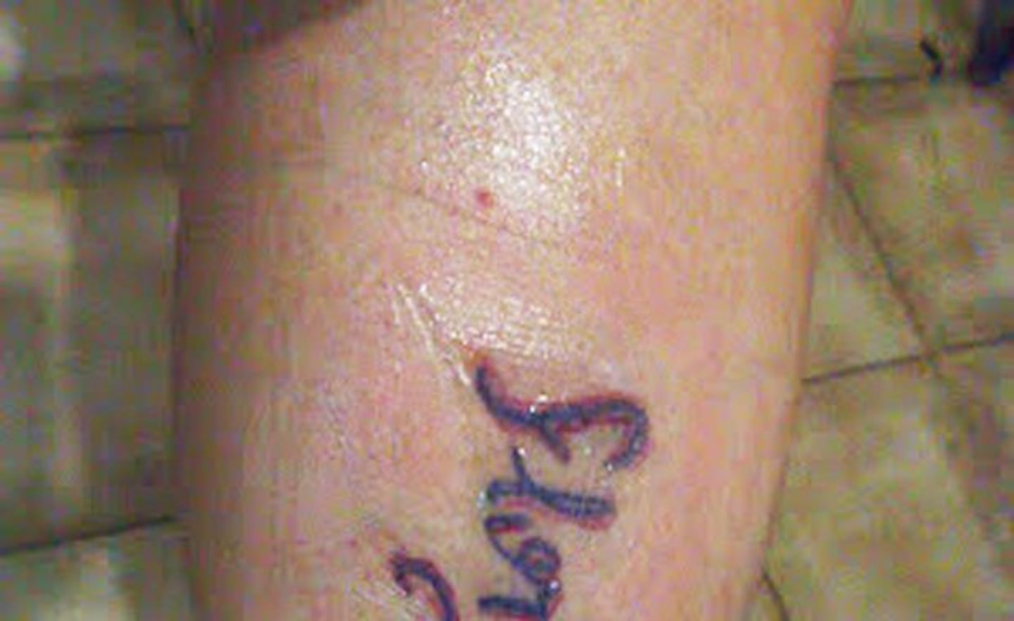 El tatuaje de la fan de Flor Peña (Foto: Twitter)