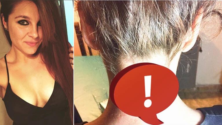 El tatuaje mal escrito de Ivana Icardi, que compartió y luego borró de Instagram. 