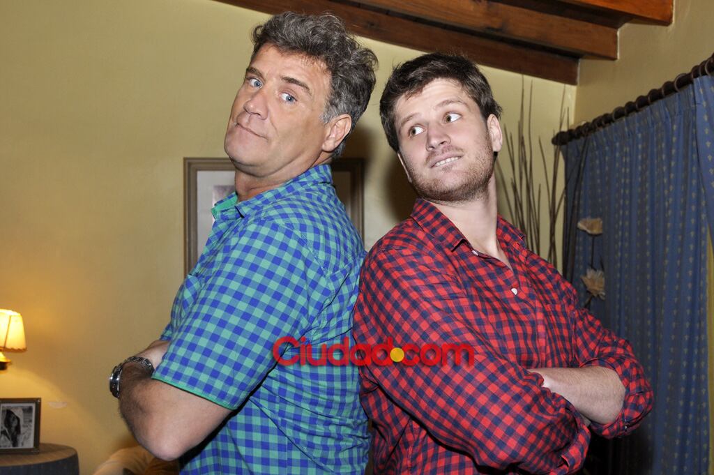 El Teto Medina y su hijo Juan Cruz, súper parecidos. (Foto: Jennifer Rubio-Ciudad.com)