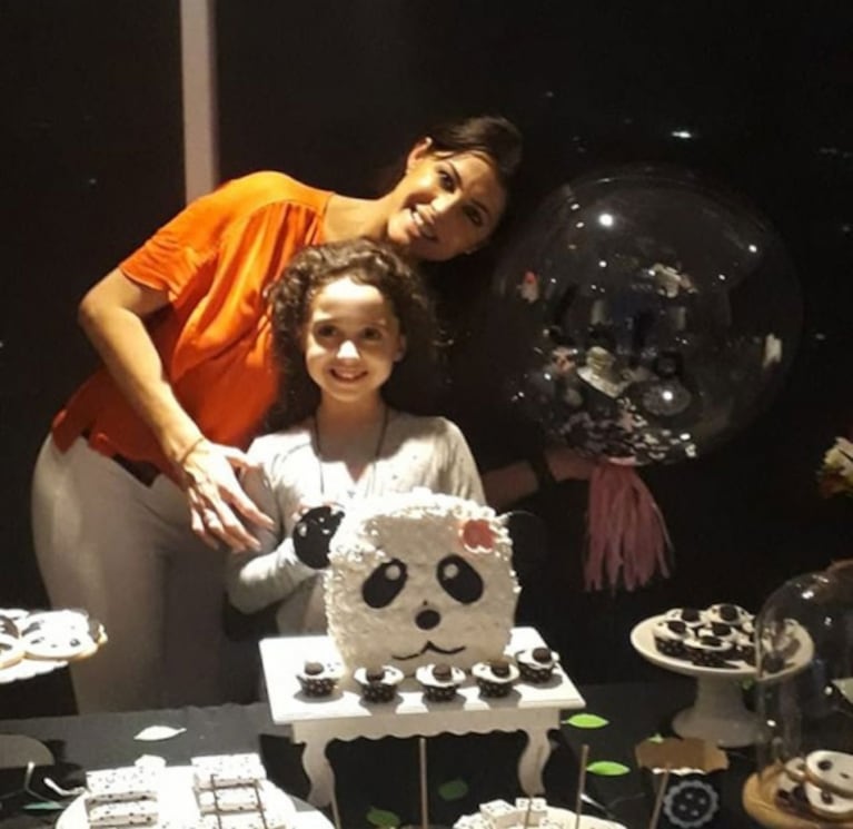 El tierno festejo de cumple de la hija de Pamela David: ambientación de pandas y pijamada con amigas