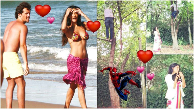 El tierno gesto de su novio que enterneció a Silvina Escudero (Fotos: Ciudad.com e Instagram)