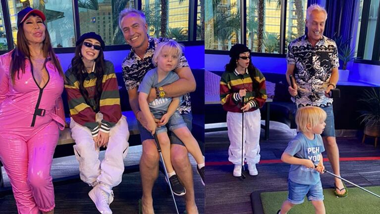 El tierno intercambio de mensajes de Marley con Nicki Nicole tras su tarde de golf con Mirko.