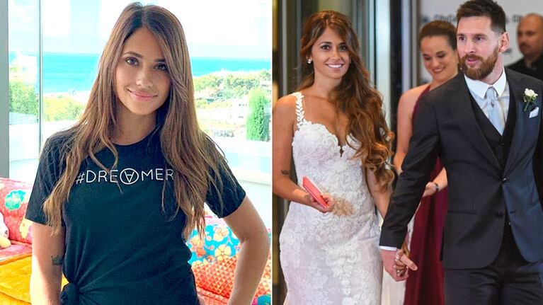 El tierno mensaje de Antonella Roccuzzo a Lionel Messi en su cuarto aniversario de casados: Por muchos más años juntos