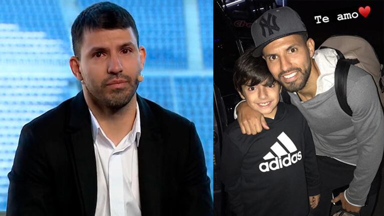 El tierno mensaje de Benjamín a su papá, Kun Agüero, tras su retiro del fútbol.