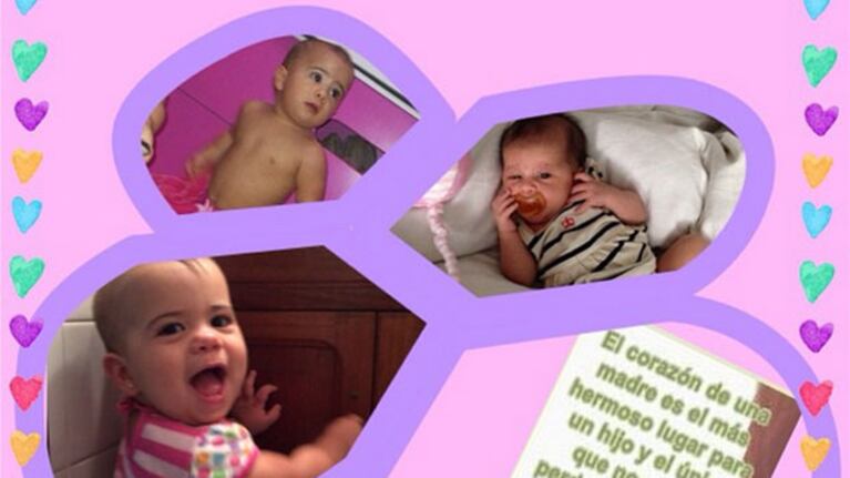 El tierno mensaje de Cinthia Fernández a sus hijas (Foto: Instagram)
