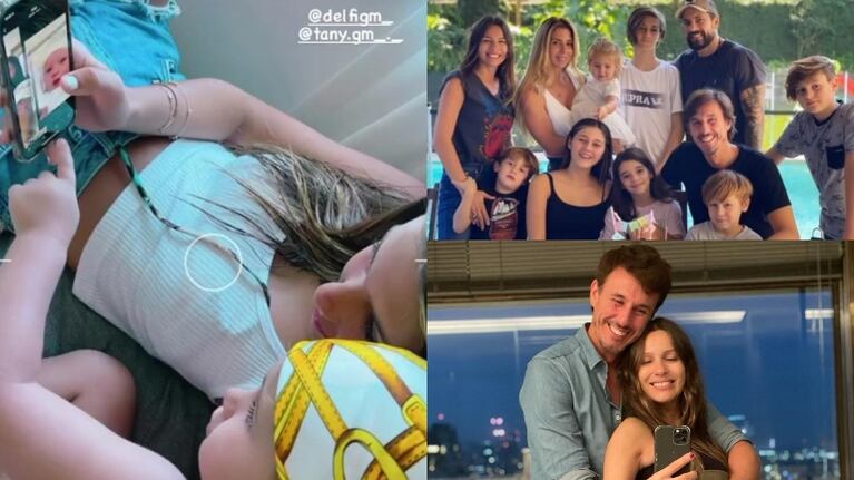 El tierno mensaje de la ex de Garcia Moritán a Pampita por el nacimiento de su beba (Fotos: Web, Instagram e Instagram Stories)