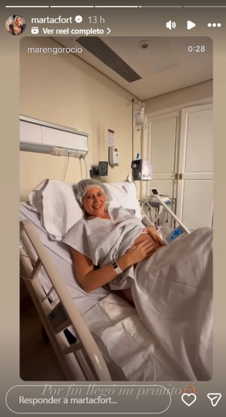 El tierno mensaje de Martita Fort tras el nacimiento del hijo de Rocío Marengo y Eduardo (Foto: Instagram)