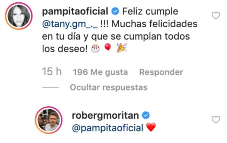 El tierno mensaje de Pampita para el hijo de Roberto García Moritán en su cumple: "Que se cumplan tus deseos"