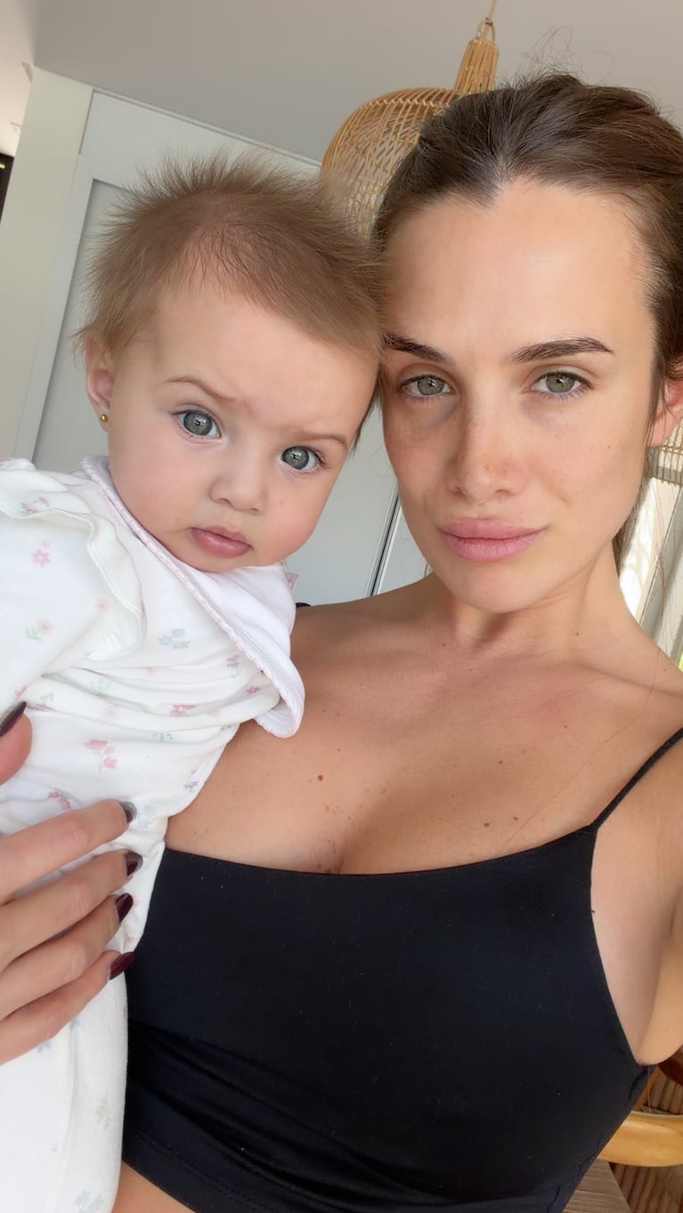 El tierno parecido entre Cami Homs y su hija Aitana (Foto: Instagram @camihoms)