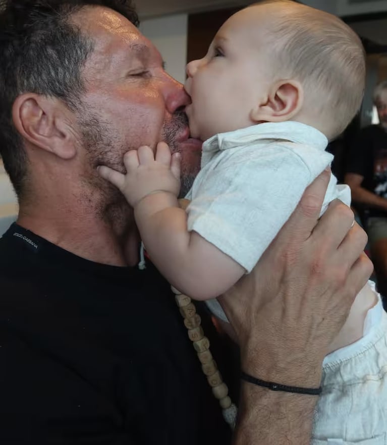 El tierno posteo del Cholo Simeone con su nieto Faustino: “Los Simeone” | Créditos: Instagram @simeone