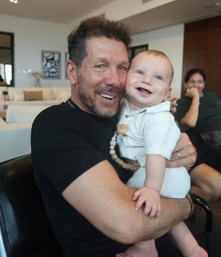 El tierno posteo del Cholo Simeone con su nieto Faustino: “Los Simeone” | Créditos: Instagram @simeone