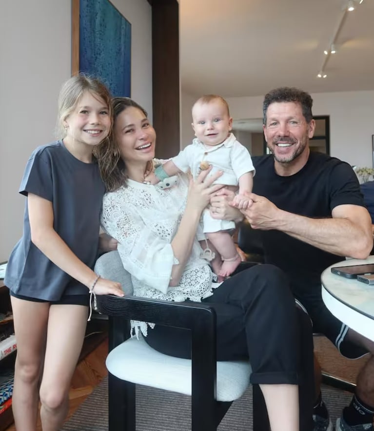 El tierno posteo del Cholo Simeone con su nieto Faustino: “Los Simeone” | Créditos: Instagram @simeone