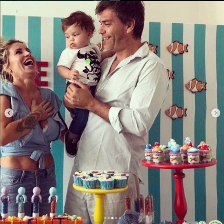 El tierno primer cumpleaños de Felipe, el hijo de Florencia Peña y Ramiro Ponce de León: ¡fotos y videos!