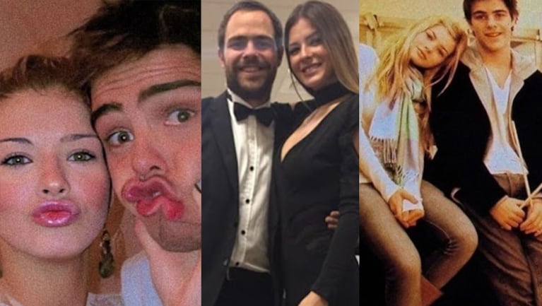 El tierno saludo de cumpleaños de China Suárez a Peter Lanzani con fotos retro.