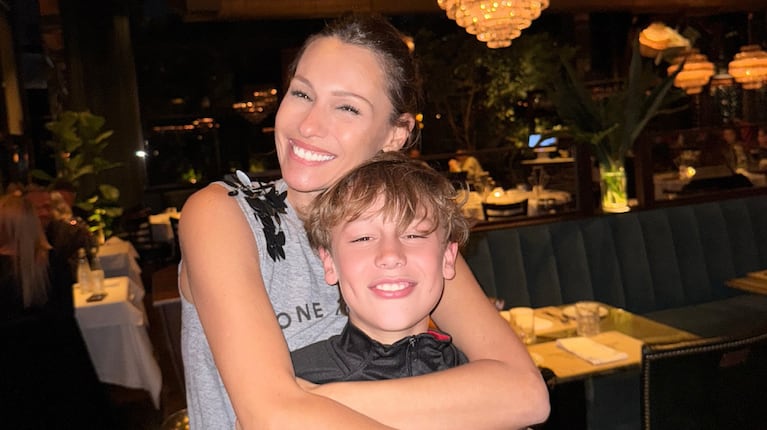 el tierno saludo de Pampita a su hijo Beltrán en su cumpleaños número 13. Credito: Instagram/@pampitaoficial