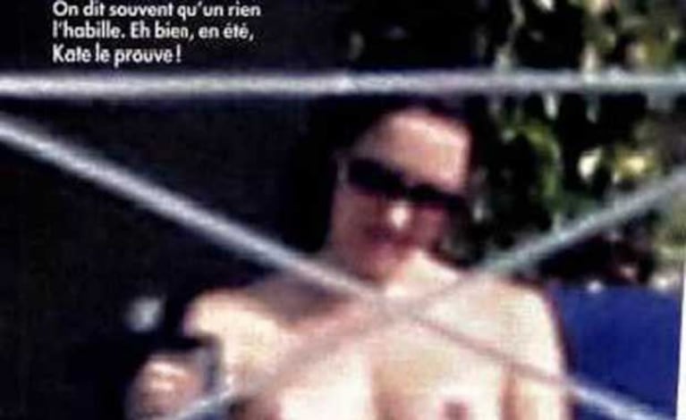 El topless de Kate Middleton con el Príncipe William. (Foto: revista Closer)