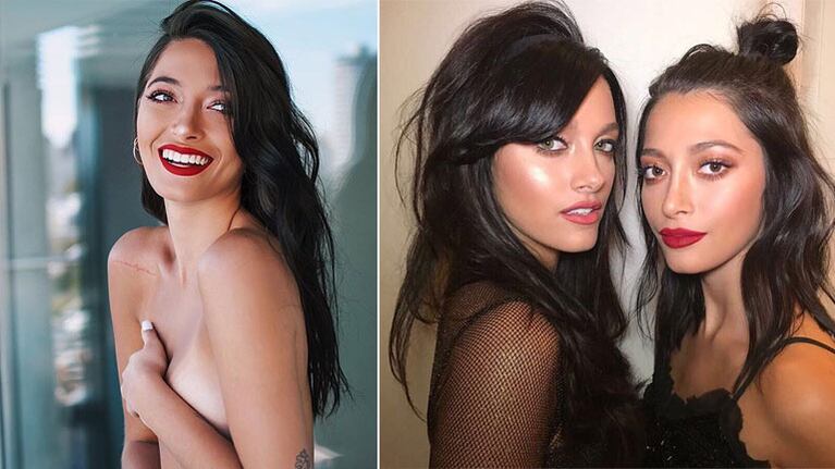 El topless súper hot de Tiziana Sabatini, la hermana menor de Oriana