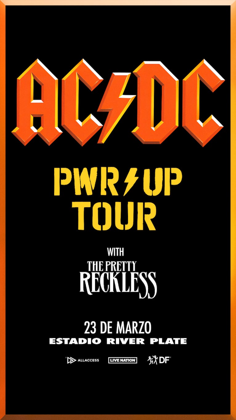 El tour lleva el nombre del disco Power Up, décimo séptimo álbum de AC/DC