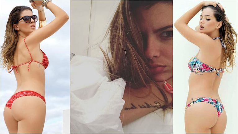 El tratamiento de la China Suárez para tener una cola perfecta (Fotos: Web e Instagram)