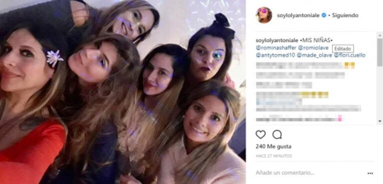 El tremendo acto fallido de Loly Antoniale al publicar un tweet... ¡arrobando a la novia de Rial!