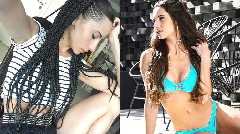 El tremendo cambio de look de Magui Bravi: de lacio a lleno de trencitas (Fotos: Instagram)