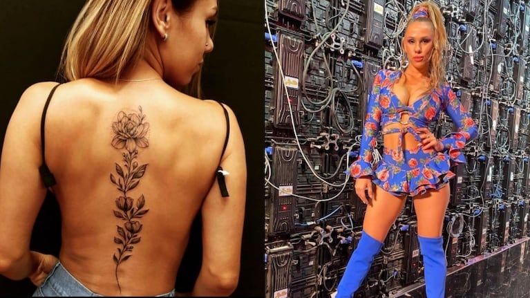 El tremendo e impactante tatuaje que se hizo Barby Silenzi en toda la espalda