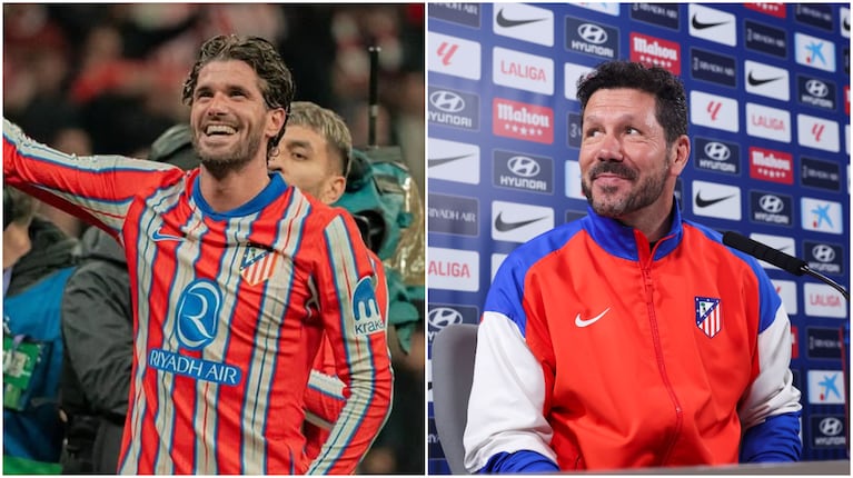 El tremendo elogio del Cholo Simeone para Rodrigo De Paul. (Foto: rodridepaul-IG/EFE)