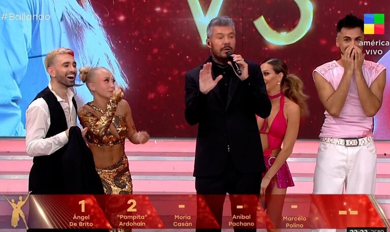 El tremendo error de Pampita en la final de Bailando 2023 que la hizo poner colorada: “Ay, perdón”