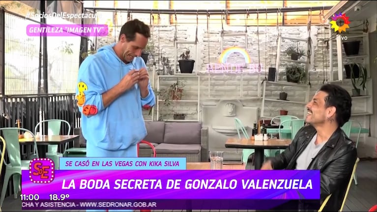 El tremendo fastidio de Gonzalo Valenzuela cuando le preguntaron por el rumor de boda secreta con Kika Silva