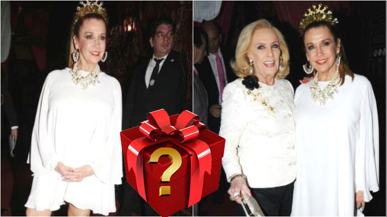 El tremendo regalo de Mirtha Legrand a Marcela Tinayre en su cumpleaños