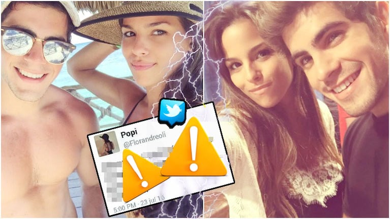 El tremendo tweet que escribió Flor Andreoli antes de borrar su cuenta de Twitter (Fotos: Instagram)