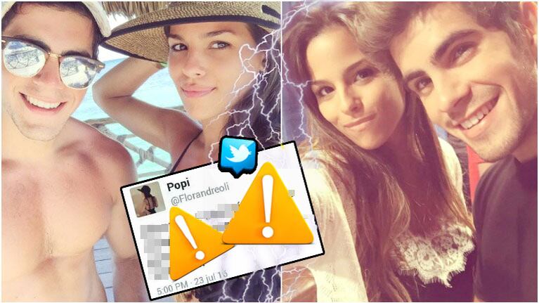 El tremendo tweet que escribió Flor Andreoli antes de borrar su cuenta de Twitter (Fotos: Instagram)