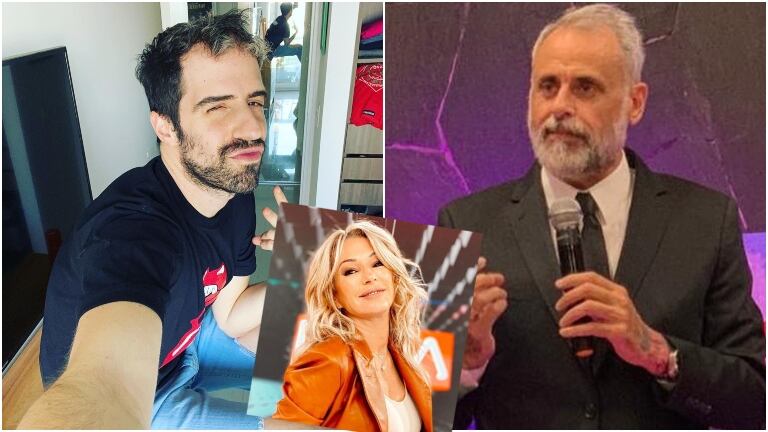 El tremendo video de Martín Cirio calificando a Rial de "nefasto, oscuro y sorete" y que Yanina Latorre avaló con su rt (Fotos: Instagram)