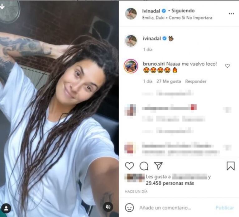 El tremendo y radical cambio de look de Ivana Nadal que sorprendió a sus seguidores: "Enamorada fuerte"